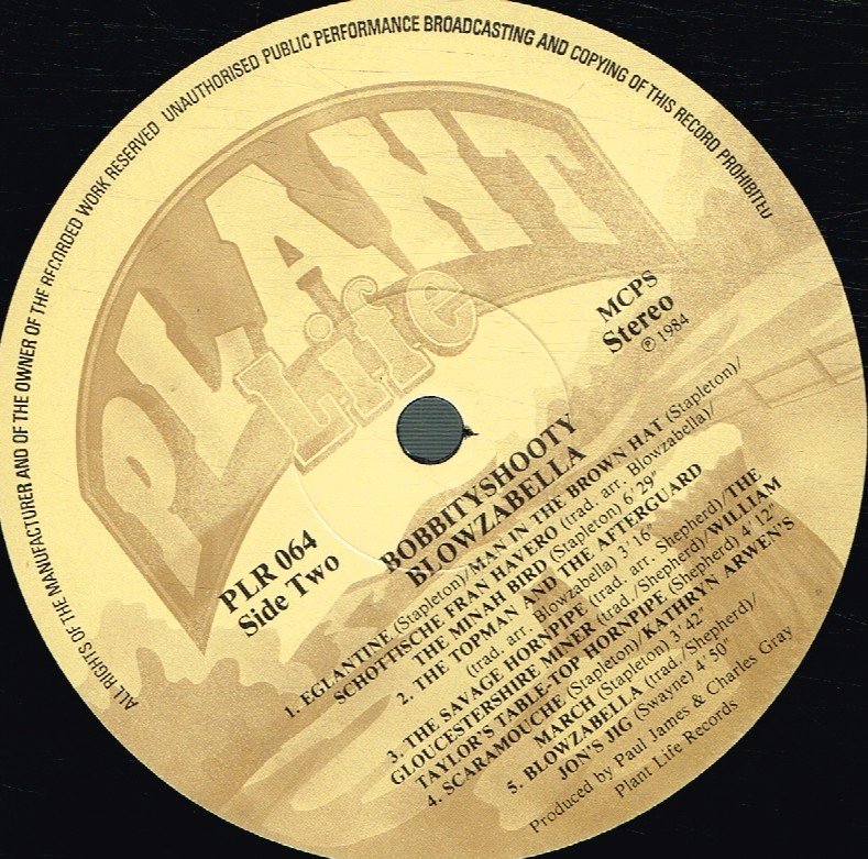 Blowzabella - Bobbityshooty - Lp