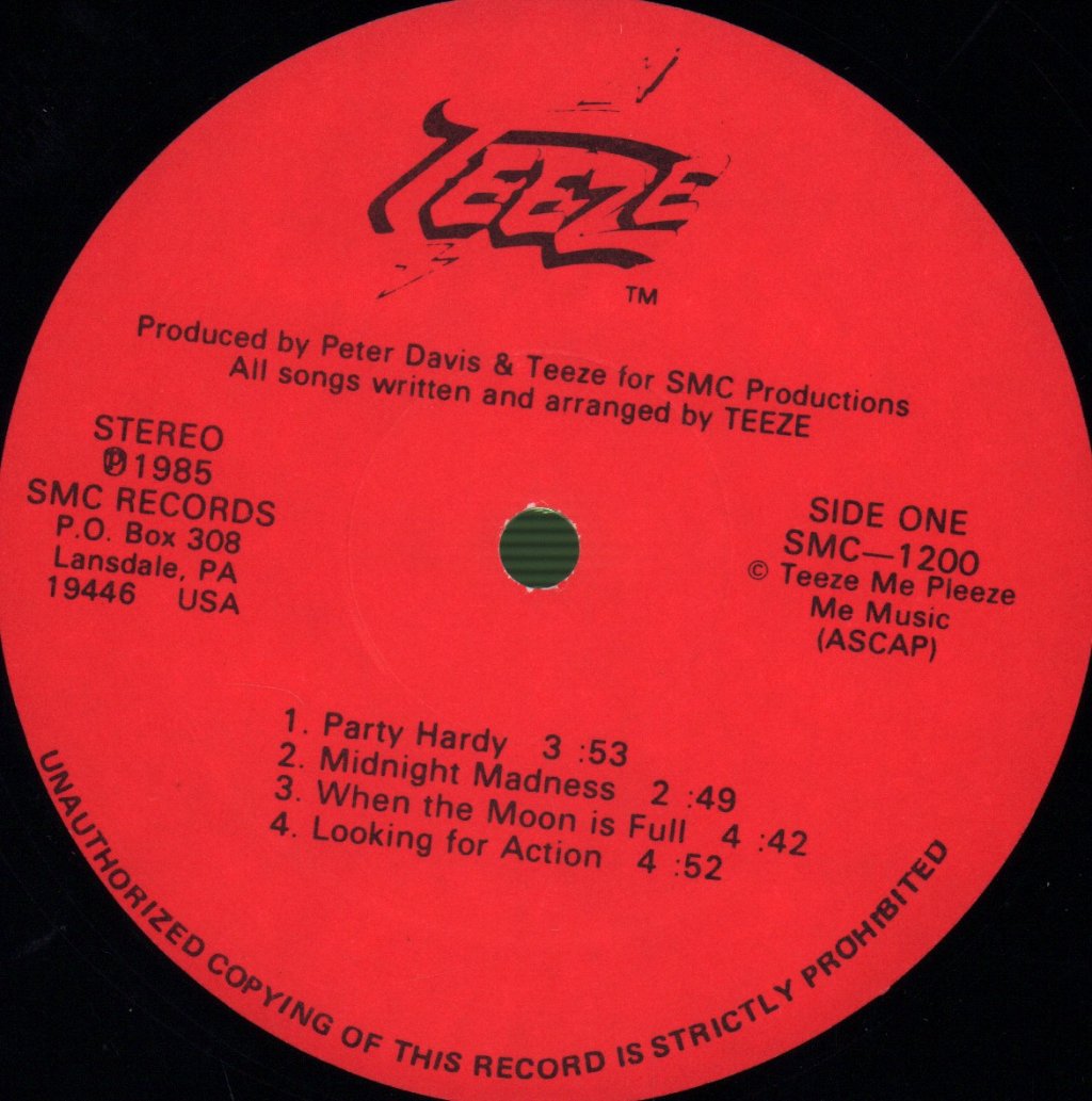 Teeze - Teeze - Lp