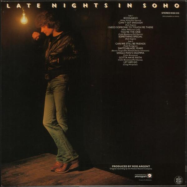 Colin Blunstone - Late Nights In Soho - Lp