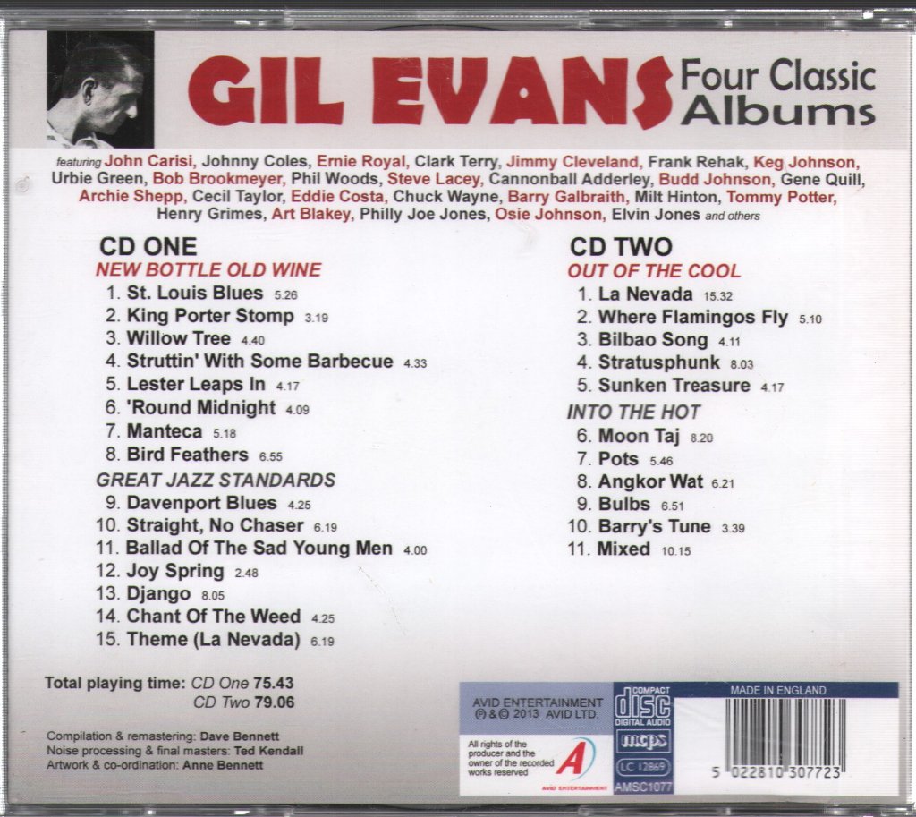 Gil Evans - Four Classic Albums - Double Cd