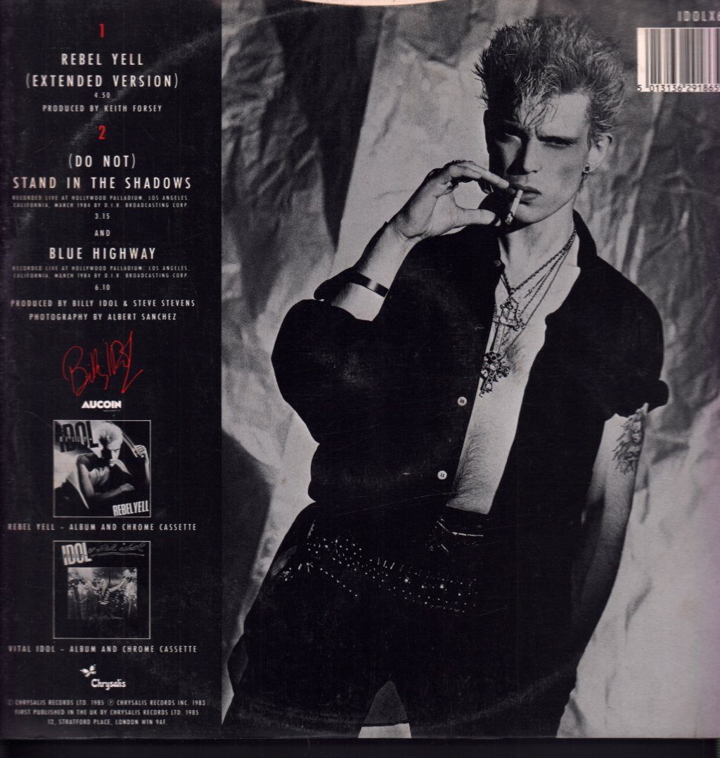 Billy Idol - Rebel Yell - 12 Inch