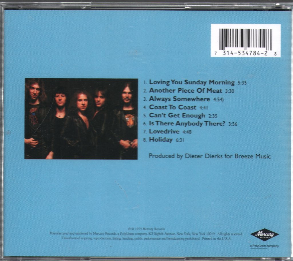 Scorpions - Lovedrive - Cd