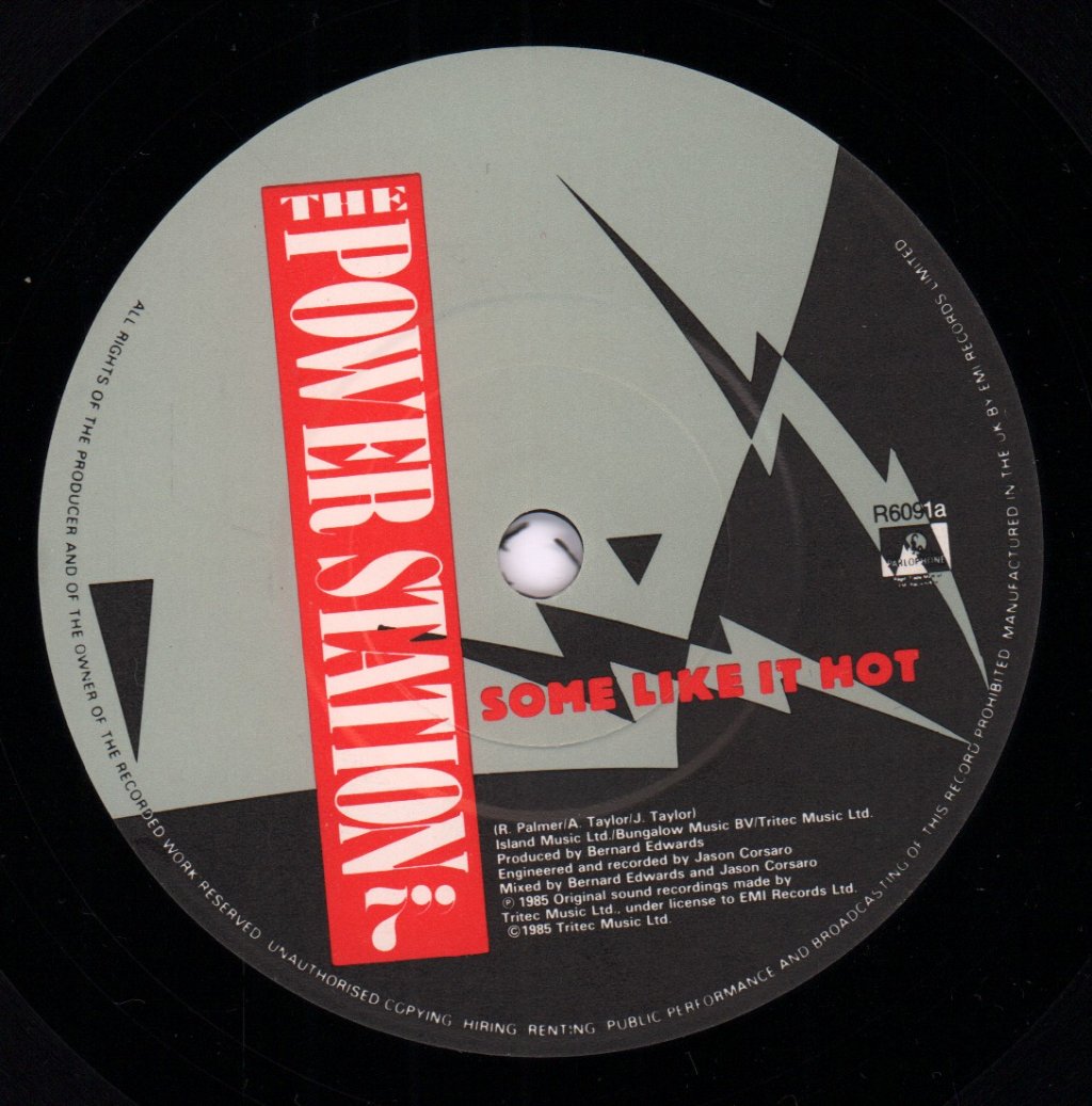 Power Station - Some Like It Hot - 7 Inch