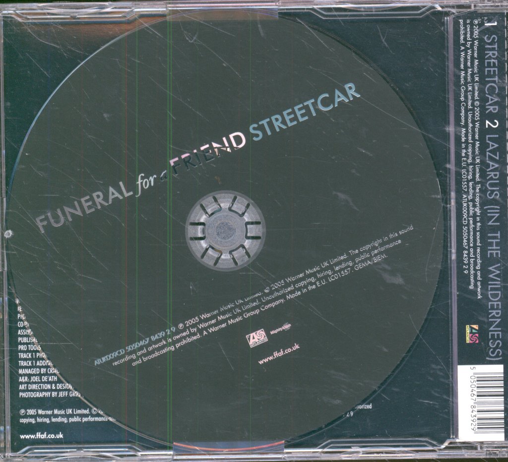 Funeral For A Friend - Streetcar - Cd