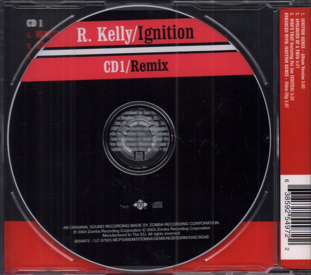R Kelly - Ignition - Cd