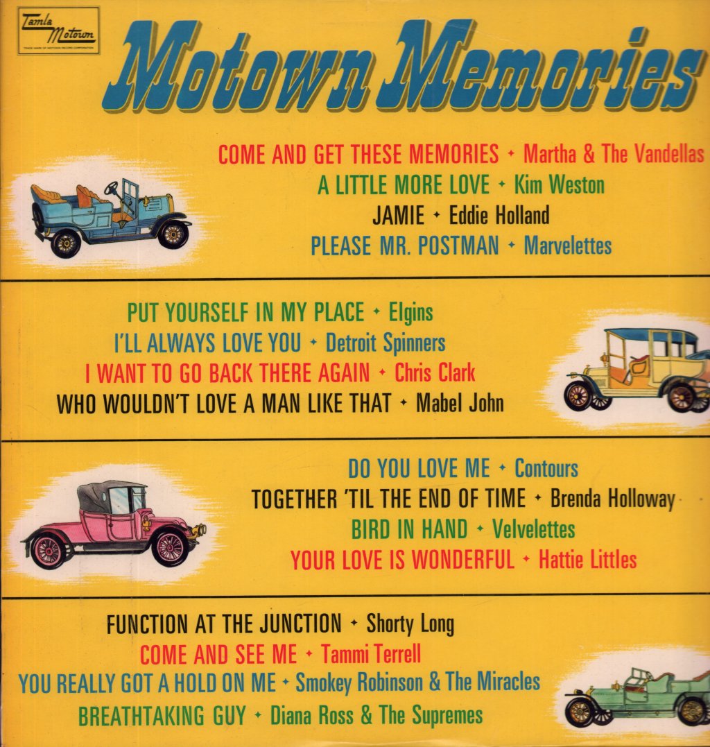 Various Artists - Motown Memories - Lp