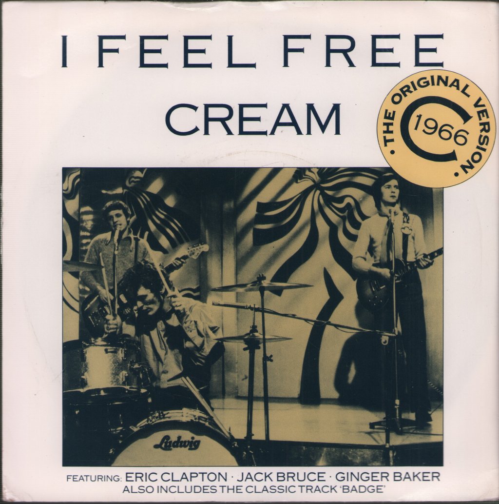 Cream - I Feel Free / Badge - 7 Inch