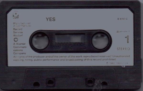 Yes - Twelve Inches On Tape - Cassette