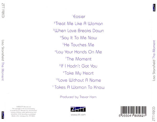 Lisa Stansfield - Moment - Cd