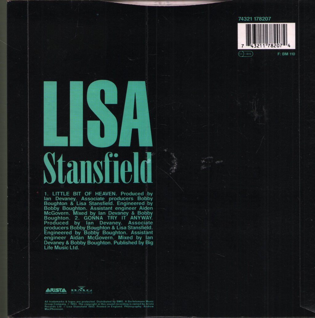 Lisa Stansfield - Little Bit Of Heaven - 7 Inch