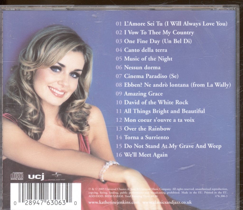 Katherine Jenkins - Living A Dream - Cd