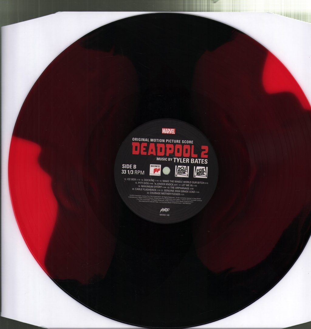 Tyler Bates - Deadpool 2 (Original Motion Picture Score) - Lp