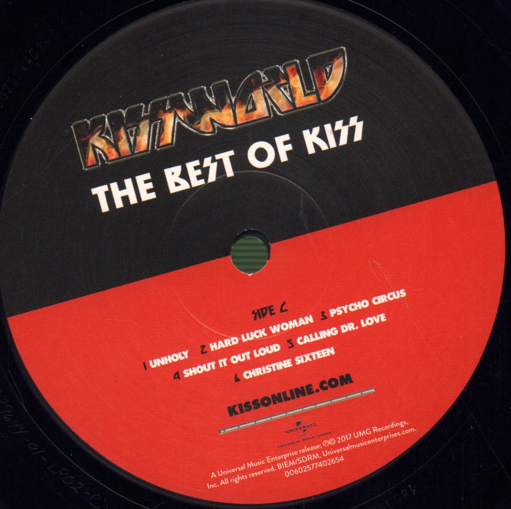 Kiss - Kissworld (The Best Of Kiss) - Double Lp