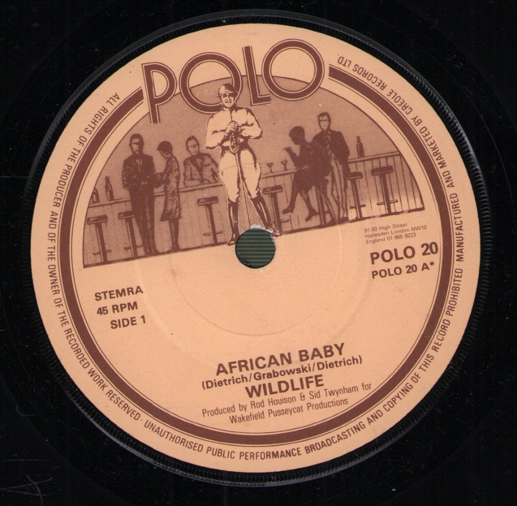 Wildlife (Pop) - African Baby - 7 Inch