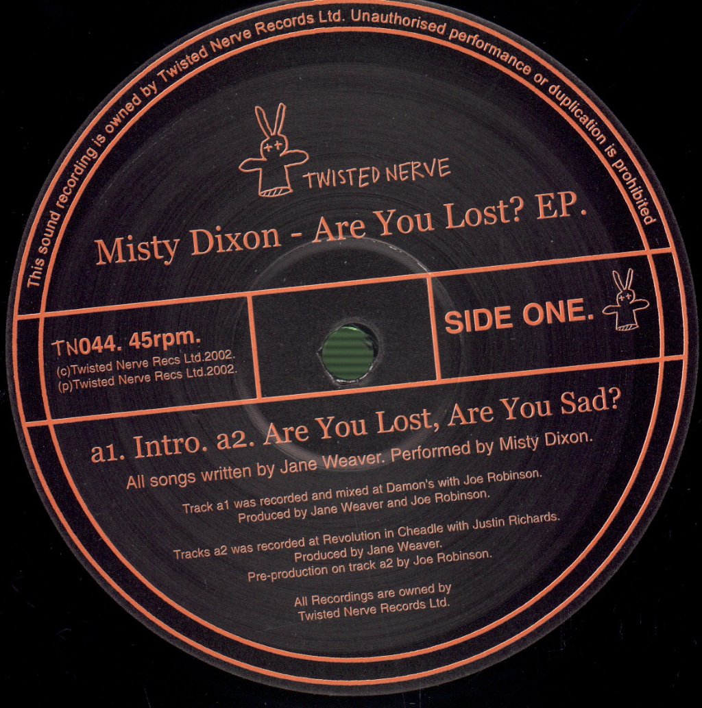 Misty Dixon - Are You Lost? EP - 12 Inch