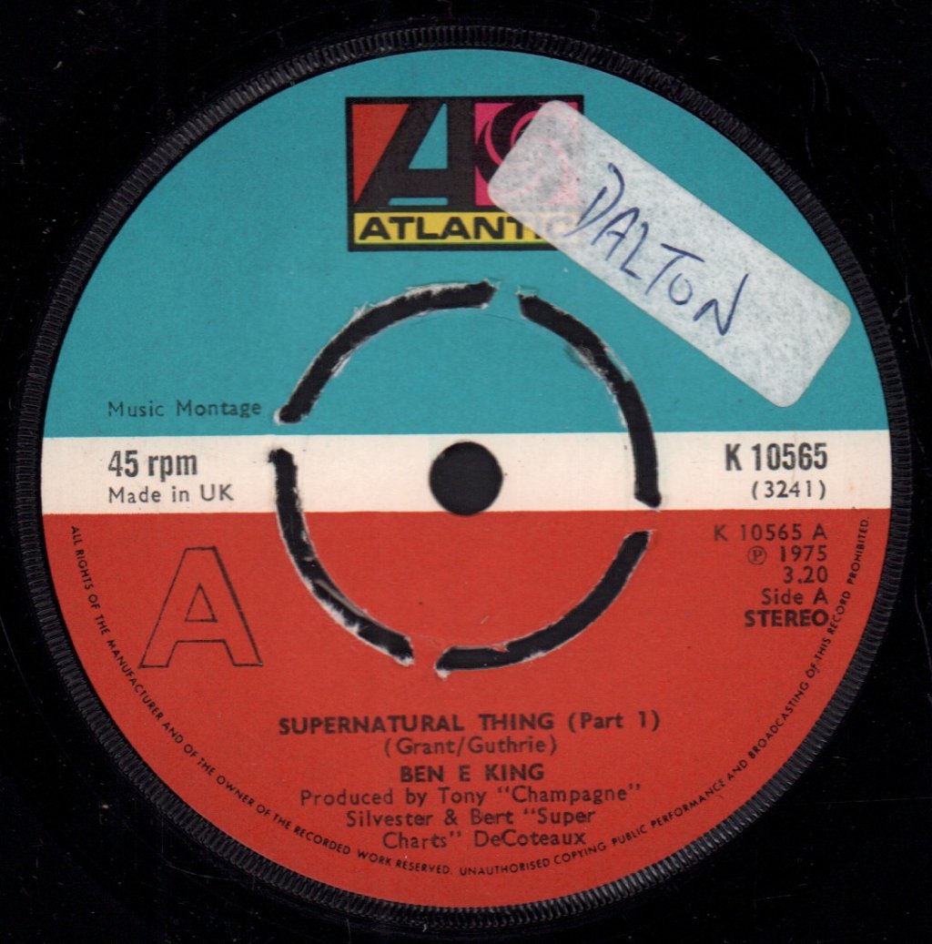 Ben E. King - Supernatural Thing (Part 1 ) - 7 Inch