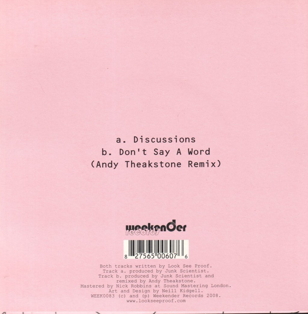 Look See Proof - Discussions - 7 Inch