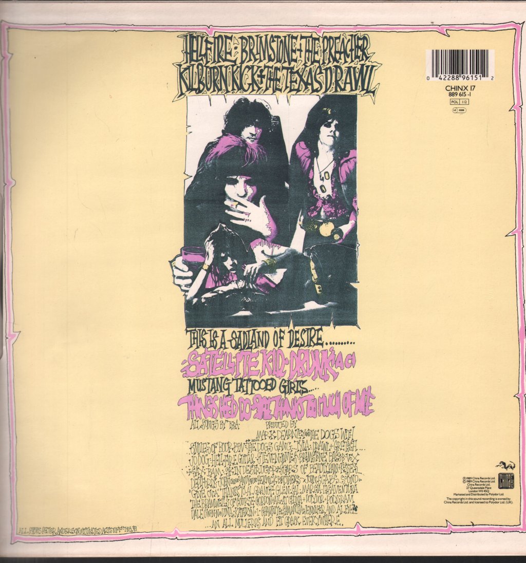 Dogs D'amour - Satellite Kid - 12 Inch