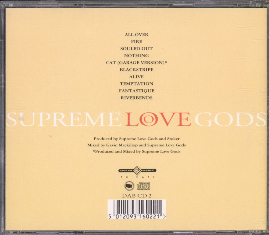 Supreme Love Gods - Supreme Love Gods - Cd
