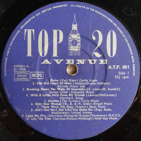 Top 20 London W.1. - Top 20 London W.1. - Lp