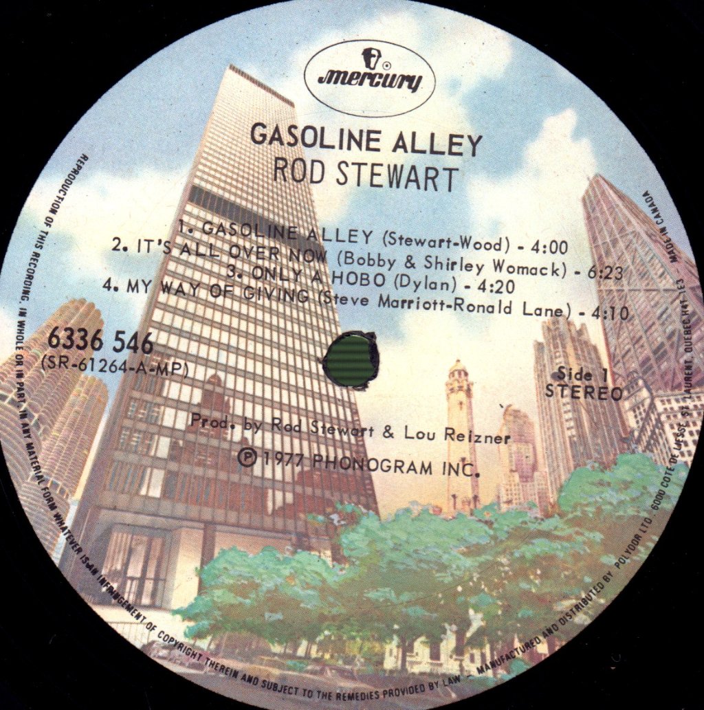 Rod Stewart - Gasoline Alley - Lp
