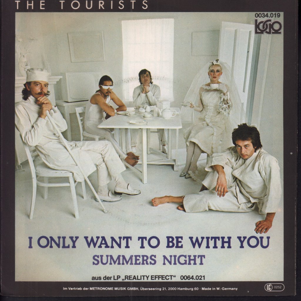 Tourists - I Only Want To Be With You - 7 Inch