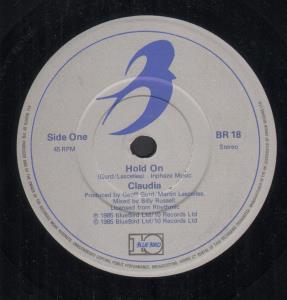 Claudia - Hold On - 7 Inch