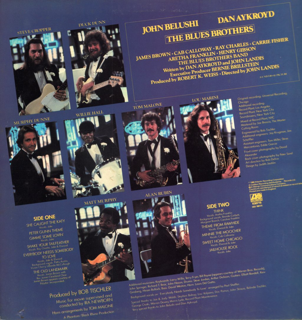 Blues Brothers - Original Soundtrack Recording - Lp