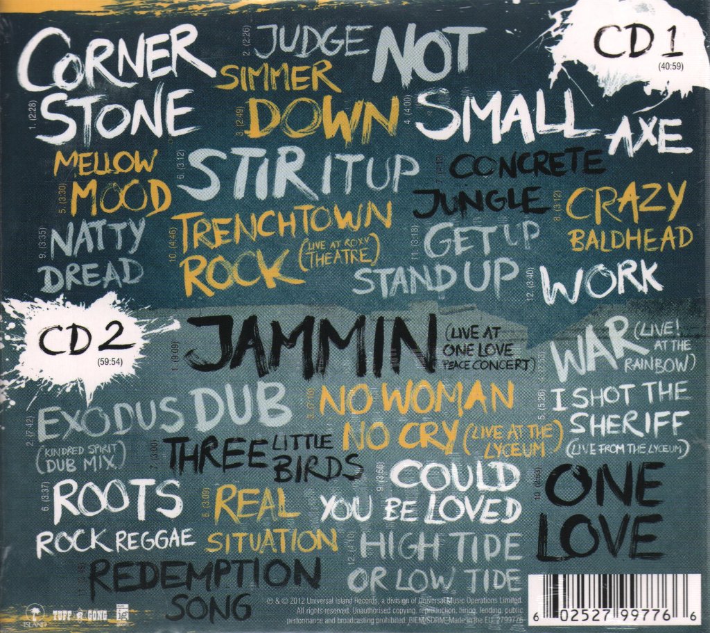 Bob Marley & The Wailers - Marley (The Original Soundtrack) - Double Cd
