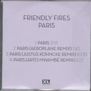 Friendly Fires - Paris - Cdr