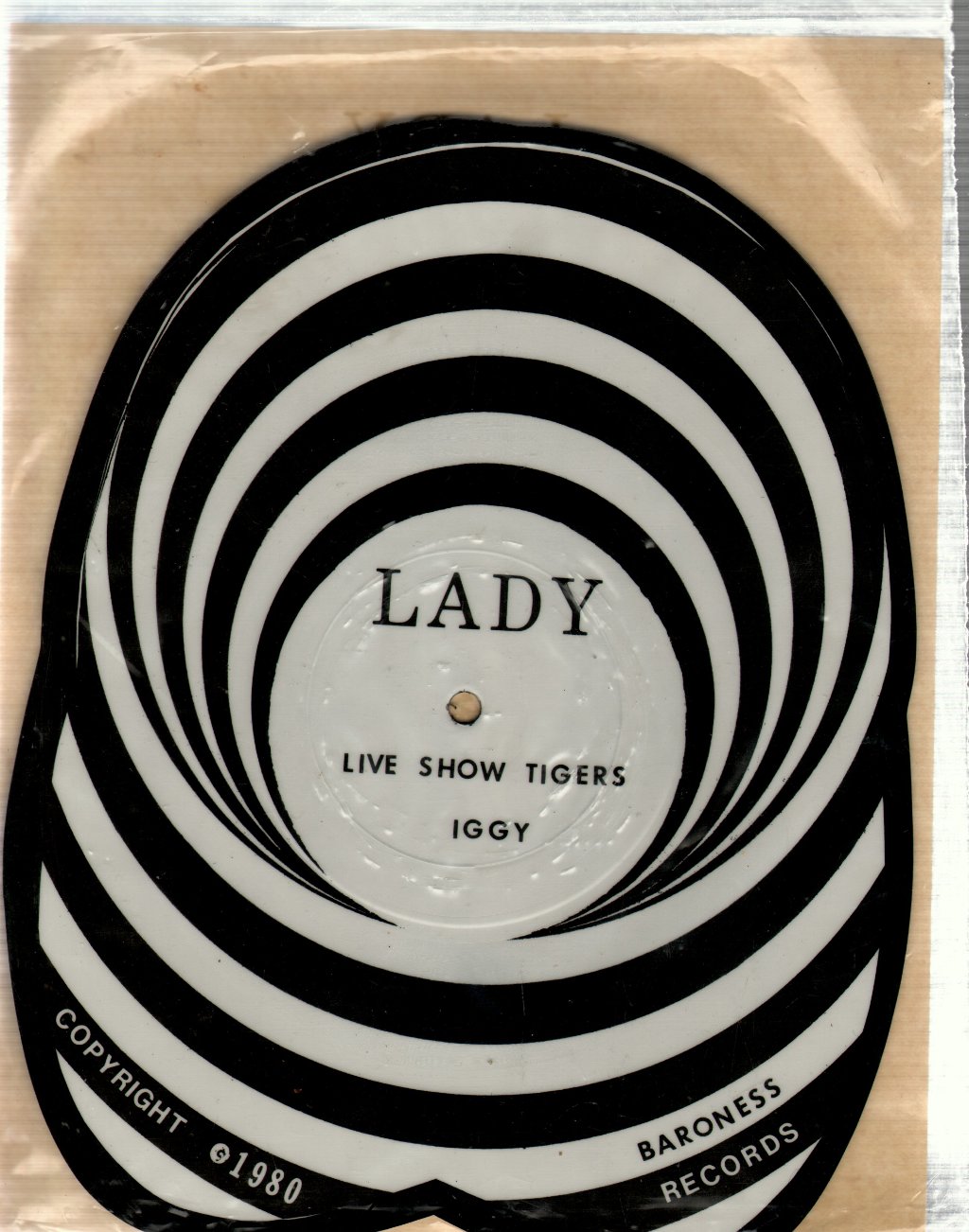 Lady - Live Show Tigers / Iggy - 7 Inch