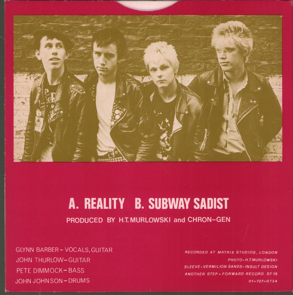 Chron Gen - Reality - 7 Inch