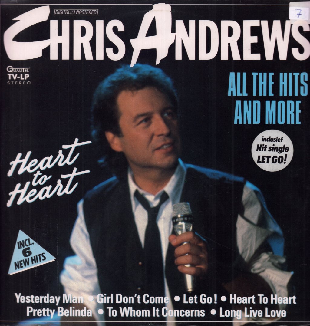 Chris Andrews - Heart To Heart - All The Hits And More - Lp