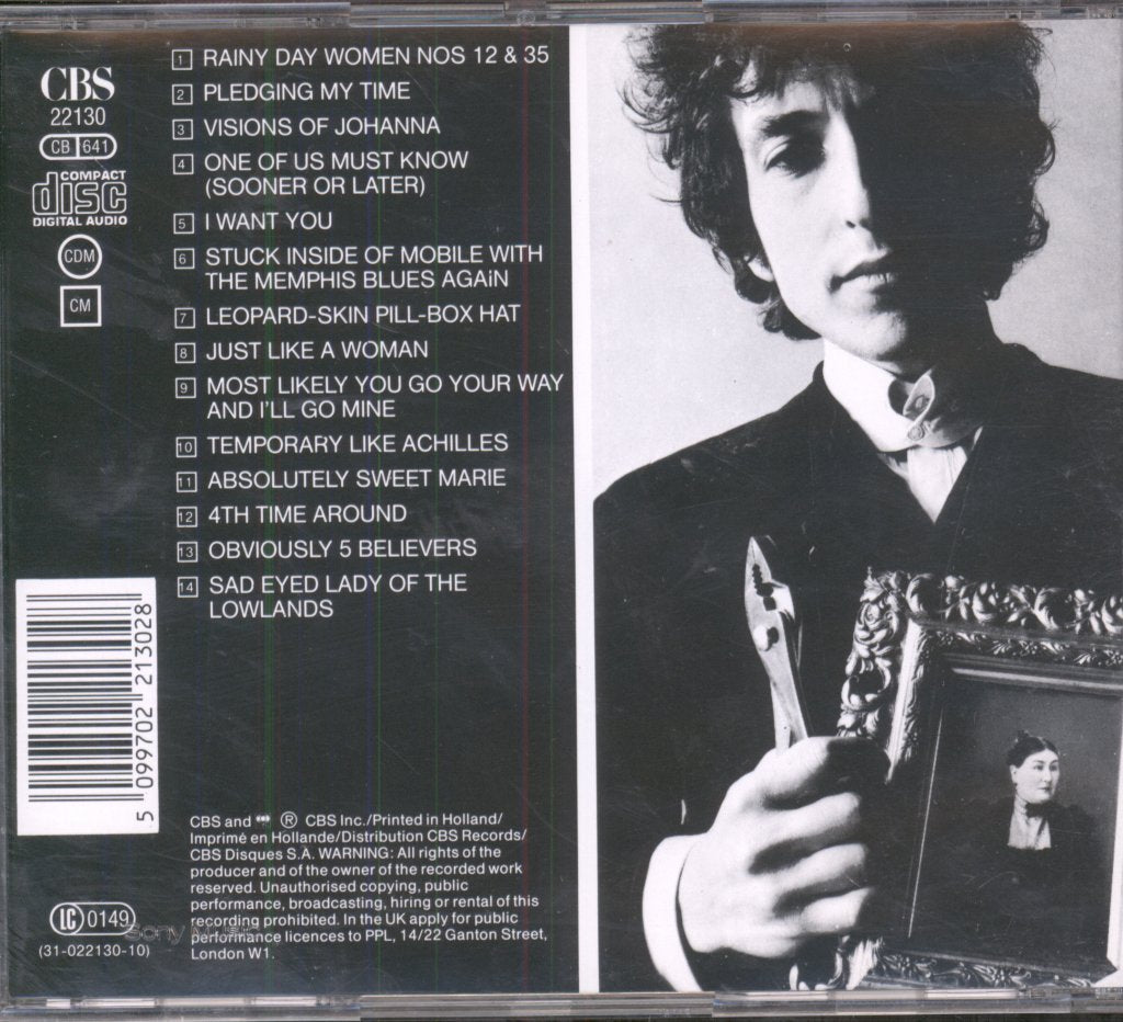 Bob Dylan - Blonde On Blonde - Cd