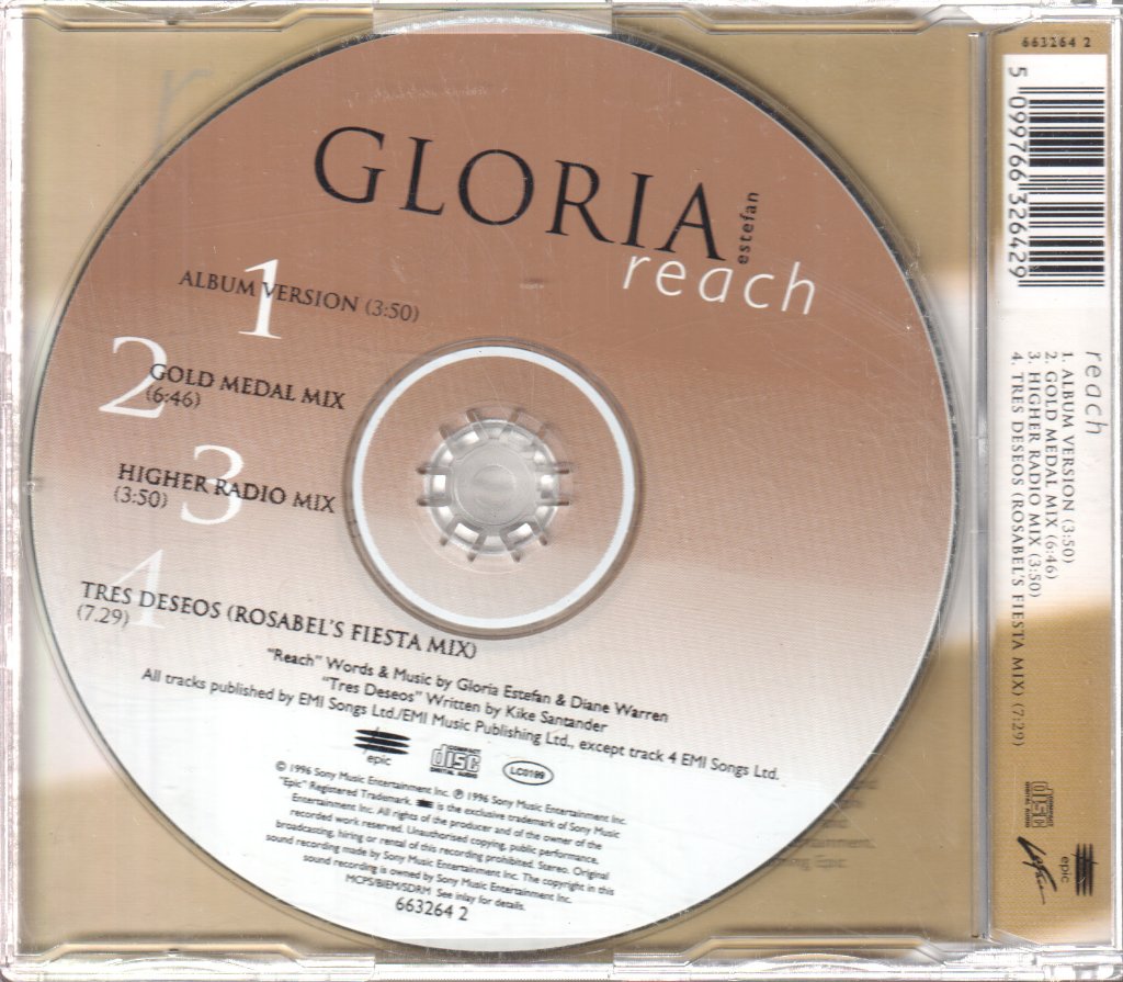 Gloria Estefan - Reach - Cd