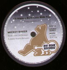 Mickey Baker - I'll Always Be In Love With You - 7 Inch