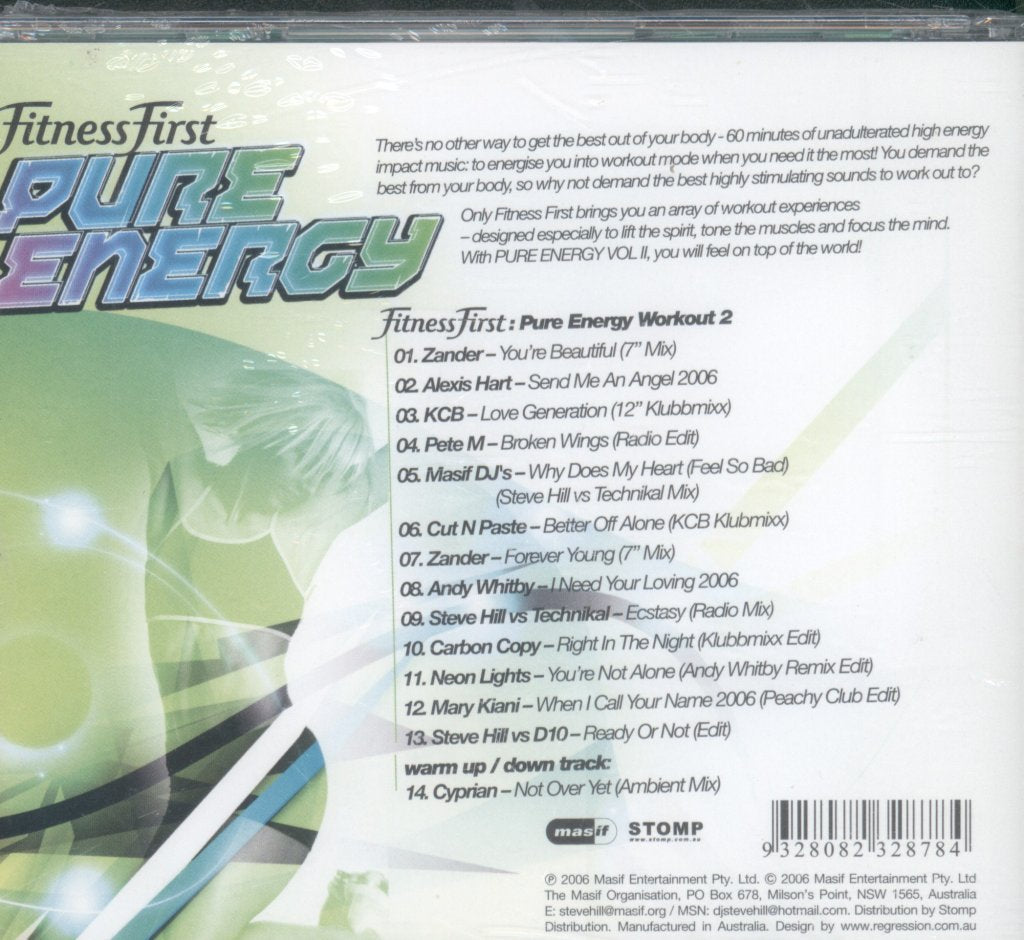 Various Artists - Fitness First Pure Energy - Cd