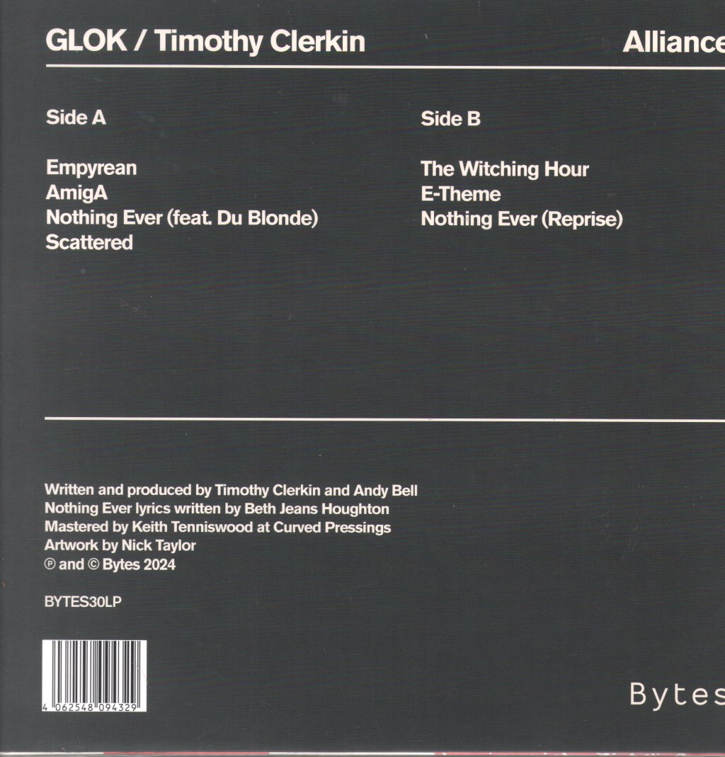GLOK / Timothy Clerkin - Alliance - Lp