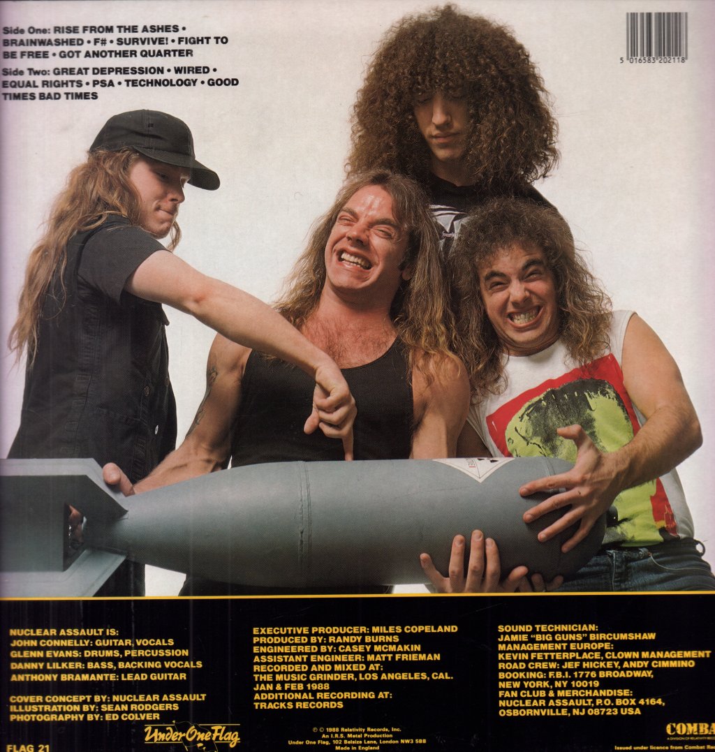 Nuclear Assault - Survive - Lp