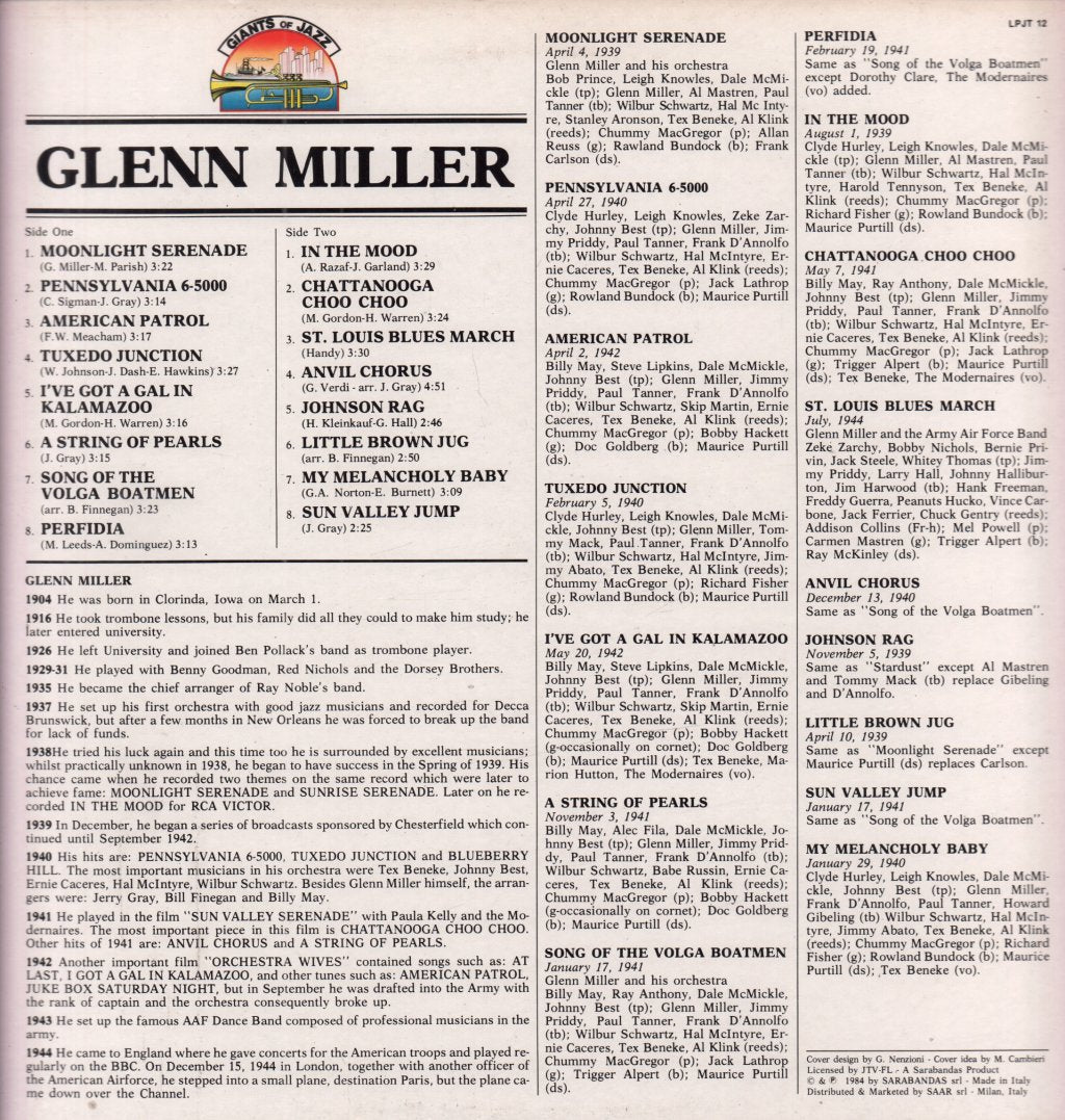 Glenn Miller - Glenn Miller - Lp