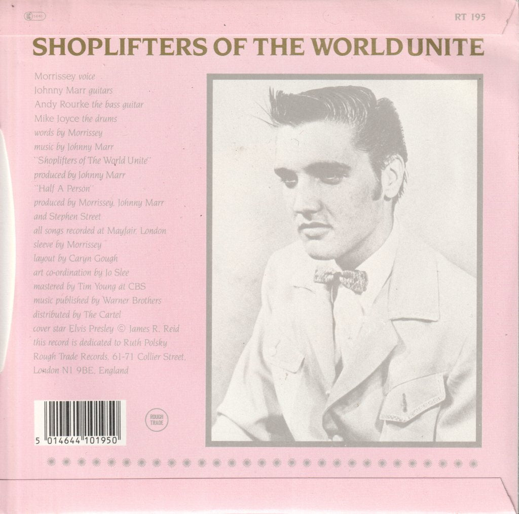 Smiths - Shoplifters Of The World Unite - 7 Inch