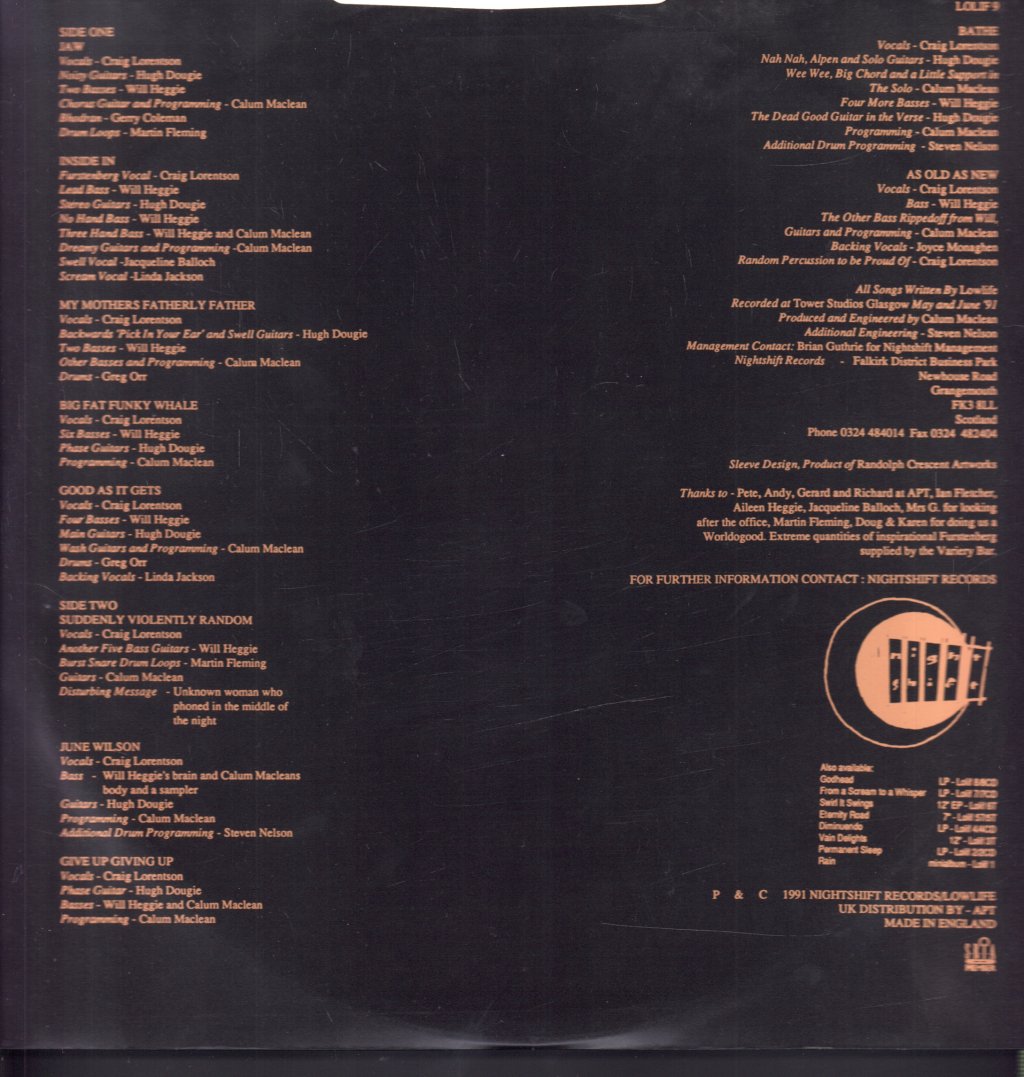 Lowlife - San Antorium - Lp