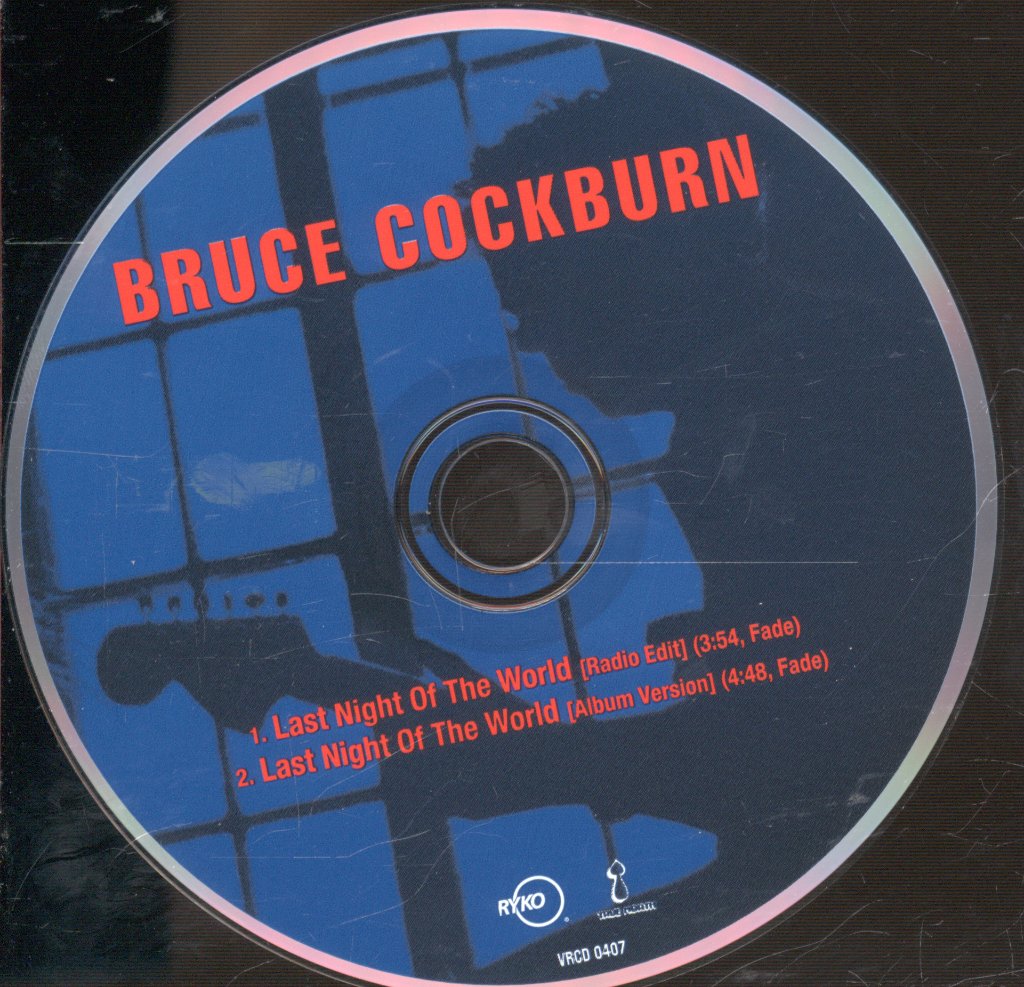 Bruce Cockburn - Last Night Of The World - Cd