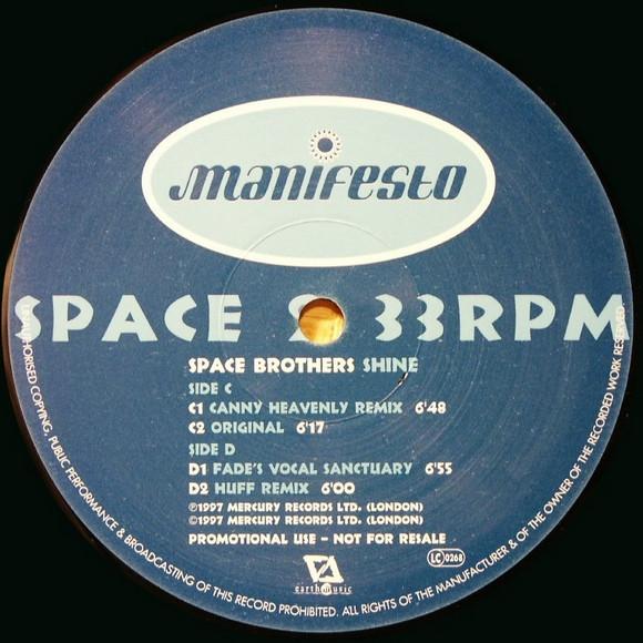 Space Brothers - Shine - Double 12 Inch
