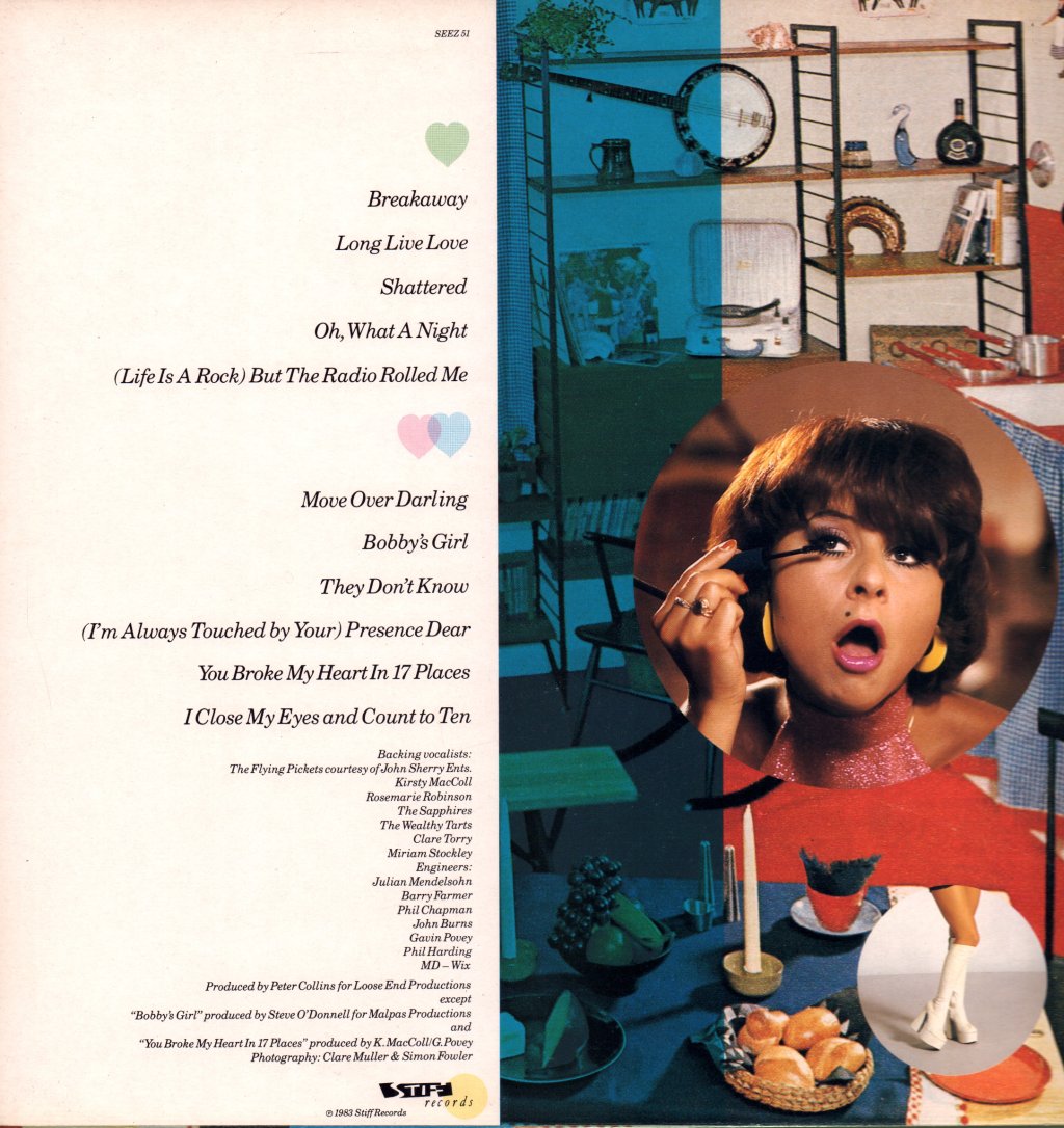 Tracey Ullman - You Broke My Heart In 17 Places - Lp