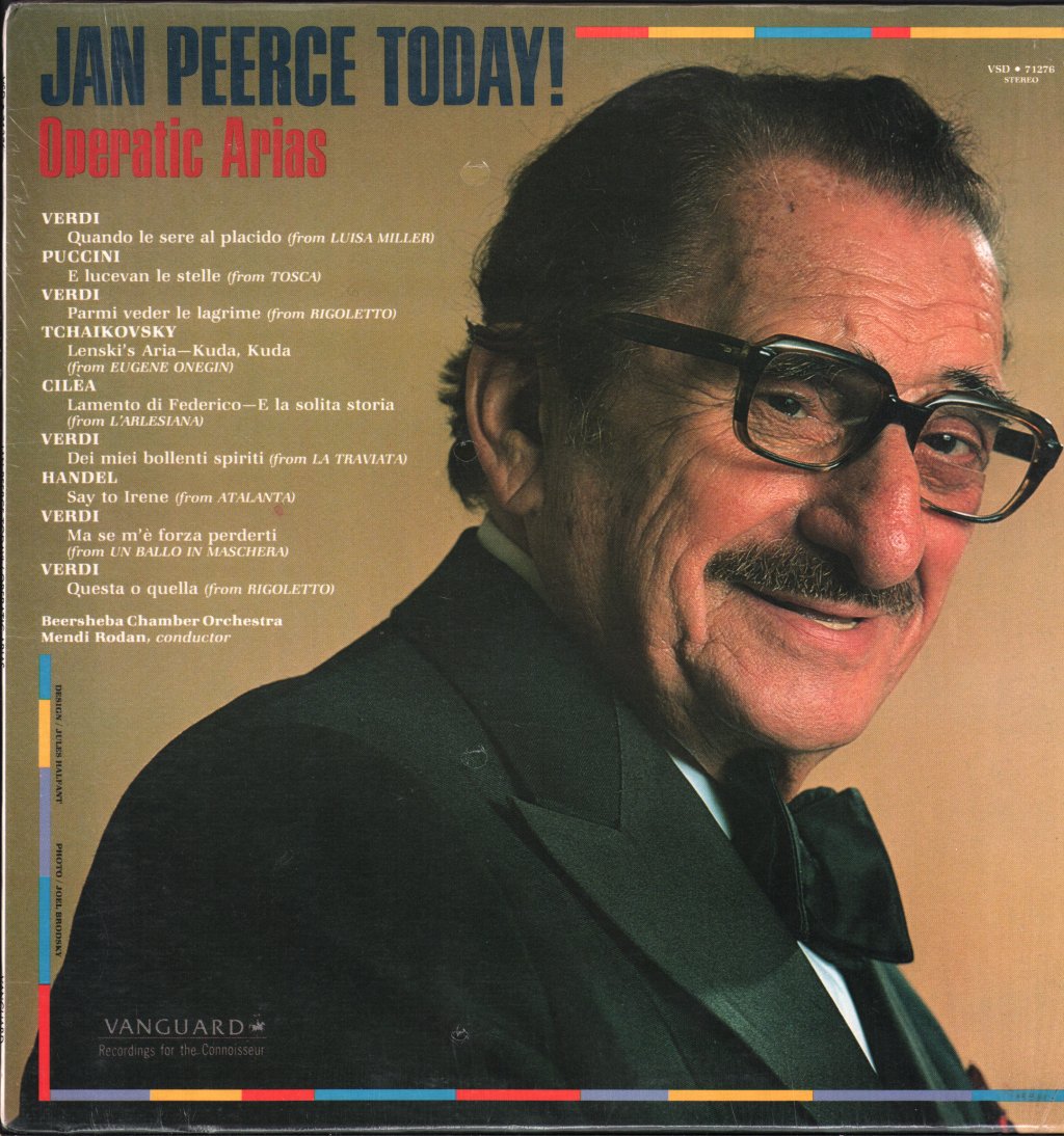 Jan Peerce - Today! - Lp