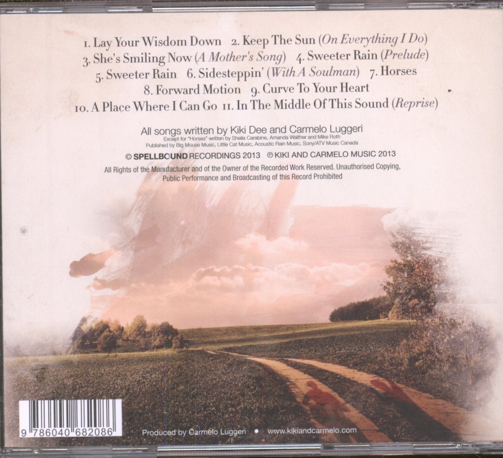 Kiki Dee And Carmelo Luggeri - A Place Where I Can Go - Cd