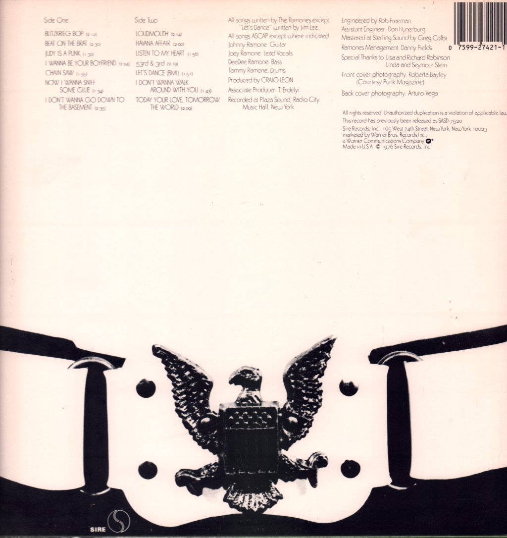 Ramones - Ramones - Lp