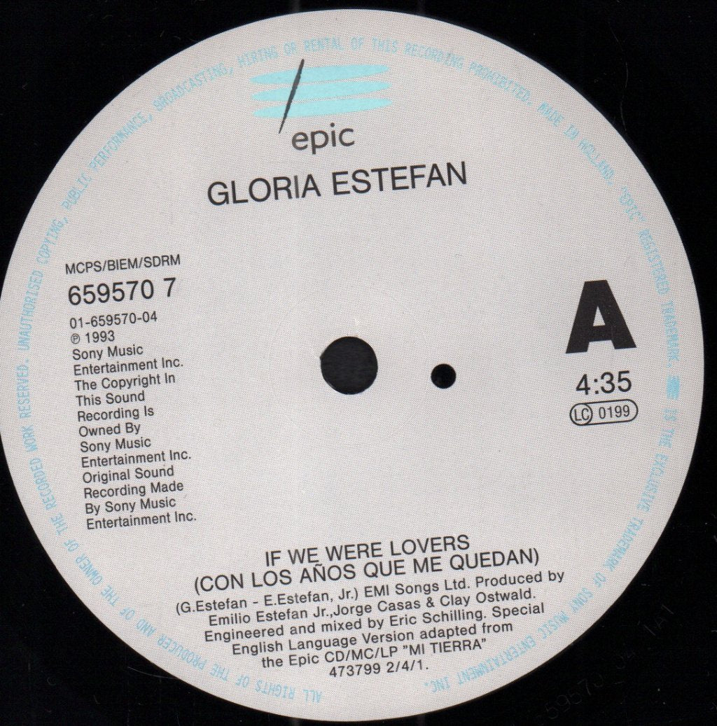 Gloria Estefan - If We Were Lovers - 7 Inch