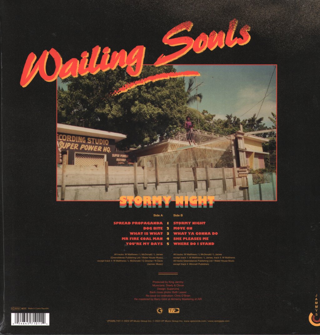 Wailing Souls - Stormy Night - Lp